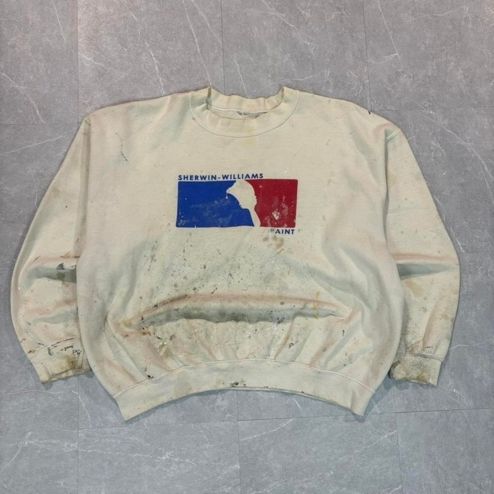 1990's Sherwin Williams Paint Crewneck Sweatshirt #sweatshirt